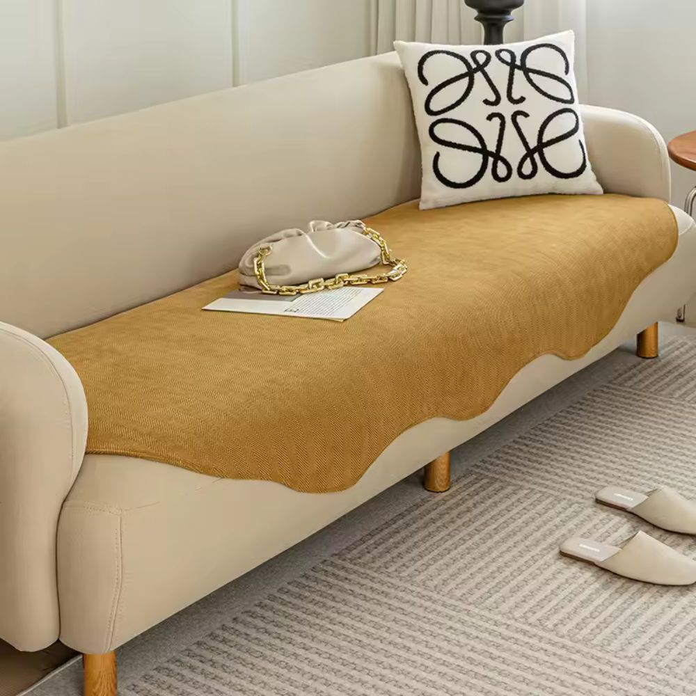 All-Season Contour Sofa Cover | Soft Quilted Protection for Every Home