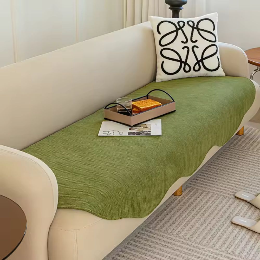 All-Season Contour Sofa Cover | Soft Quilted Protection for Every Home