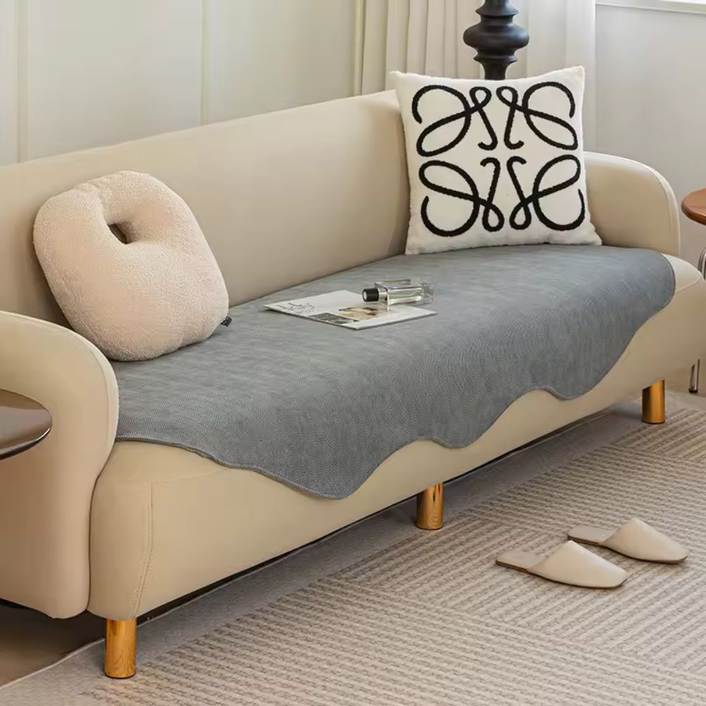 All-Season Contour Sofa Cover | Soft Quilted Protection for Every Home