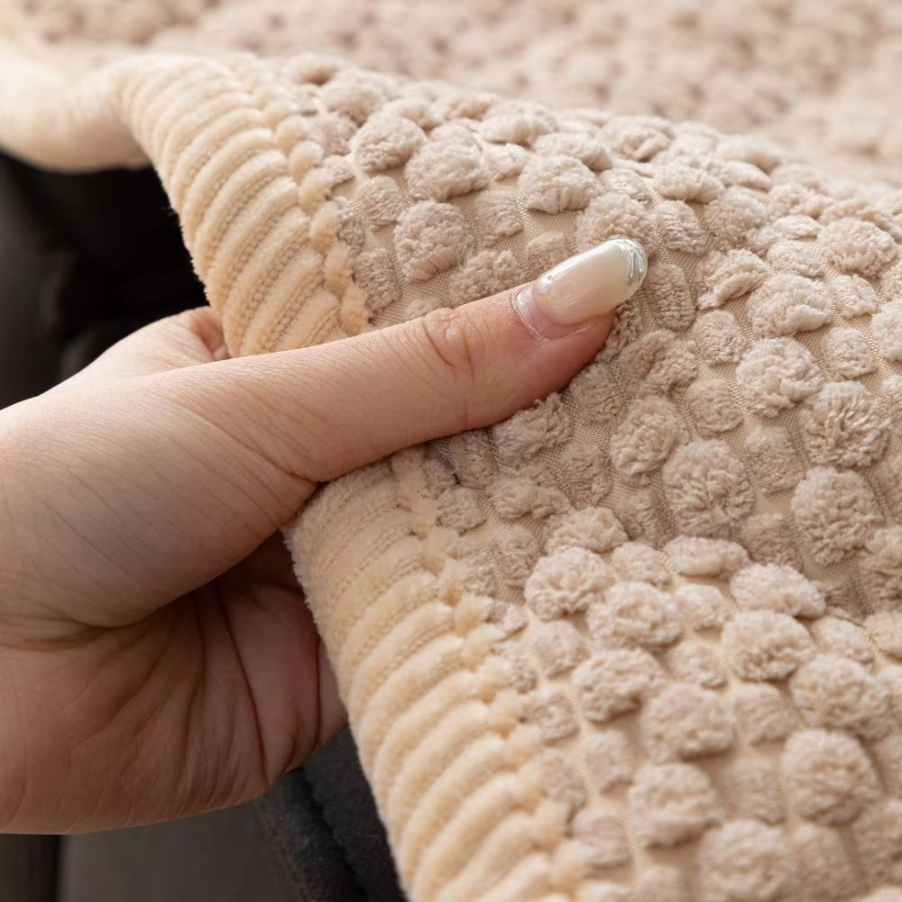Pet-Proof Quilted Sofa Protector | Soft Textured Comfort and Style